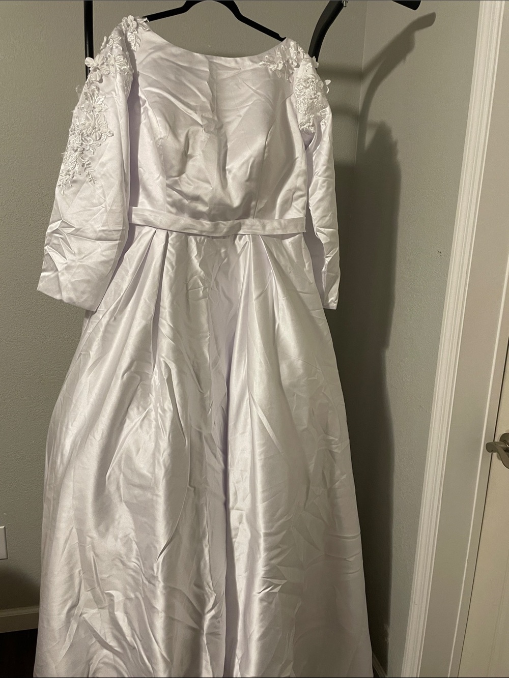Beautiful empire waist wedding dress